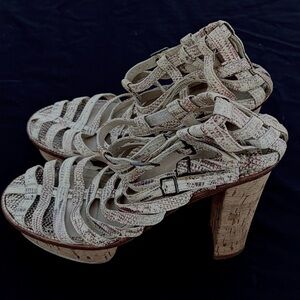 Opening Ceremony Multi Strap platform Heel